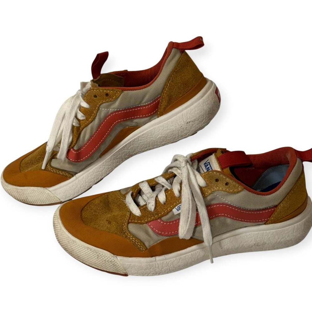 Vans UltraRange EXO SE Sneakers, Men's 7, Gold Orange Suede, Trail, Sporty